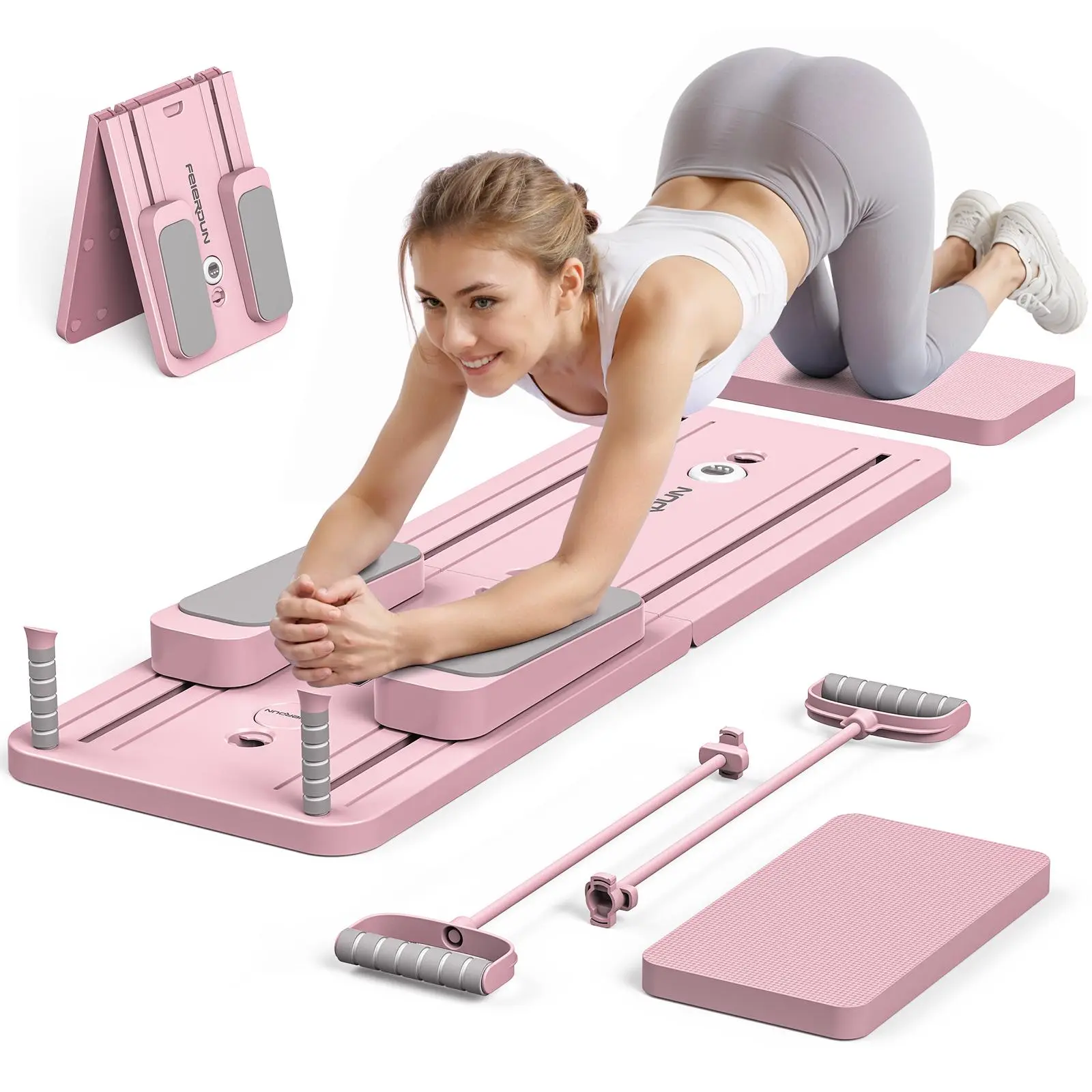 Pilate Yoga Workout - لوح بيلاتس قابل للطي متعدد الوظائف