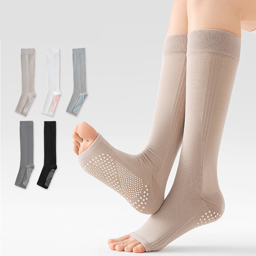 جوارب يوغا احترافية مفتوحة الأ - مراجعة Medias Para Pilates Y Yoga وسعره