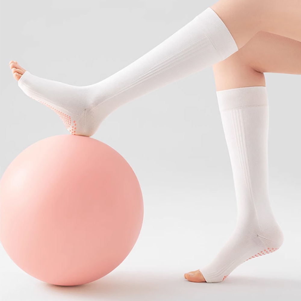 جوارب يوغا احترافية مفتوحة الأ - مراجعة Medias Para Pilates Y Yoga وسعره